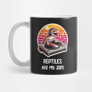 Reptile Music Pun Mug